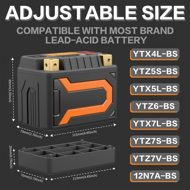 Motorcycle Lithium Ion Battery factory